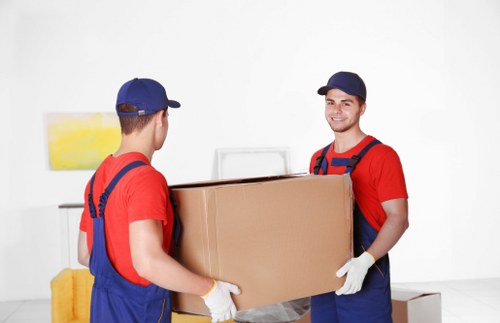 Cubic-yard and load-based storage quote example for a flat move
