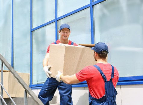 Professional packing services for a London home move