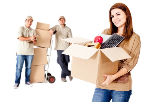 Residential moving service in a London neighborhood