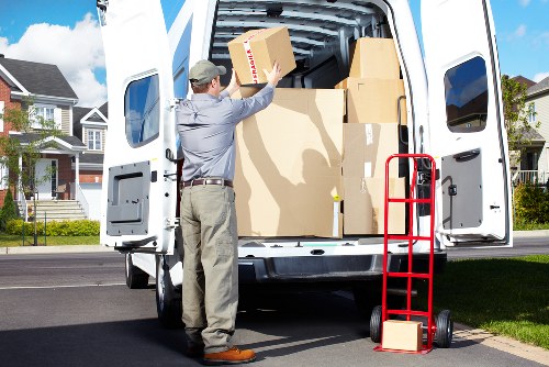 Removals van service covering multiple London boroughs and property types